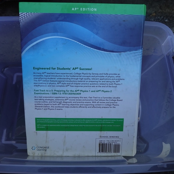 College Physics Serway Vuille 11th AP Edition Used Eleventh - Picture 2 of 4